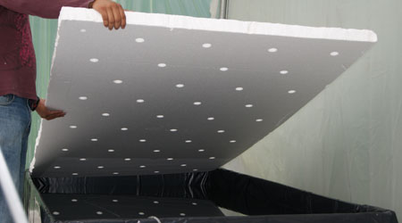 Placas de Unicel para cultivo en Raíz Flotante: Prepáralo tu mismo