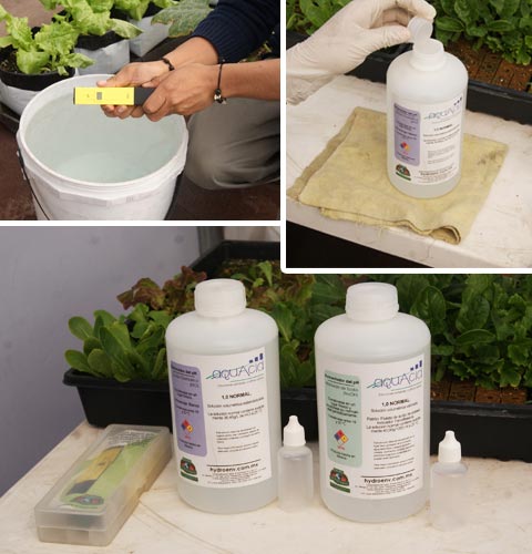 Regular el pH con AquAcid