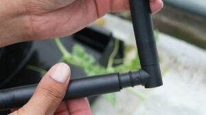 Accesorios para conectar sistema de riego