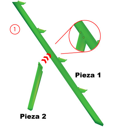 Estructura NFT - Pieza 1 y Pieza 2
