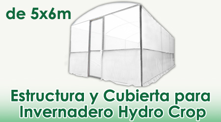 Estructura y Cubierta para Invernadero