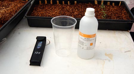 Materiales para calibrar pH