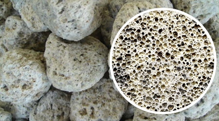 Tipos de sustratos piedra Pómez