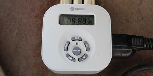 Guía rápida:  Programación del timer de 20 tiempos.