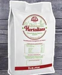 Solución nutritiva para el cultivo de hortalizas.