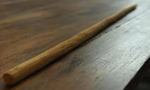 Un palo para agitar la solución 