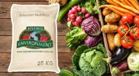 Solución nutritiva estandarizada de hortalizas 
