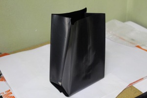 Bolsa agricola negra Bolsas para vivero en el cultivo 