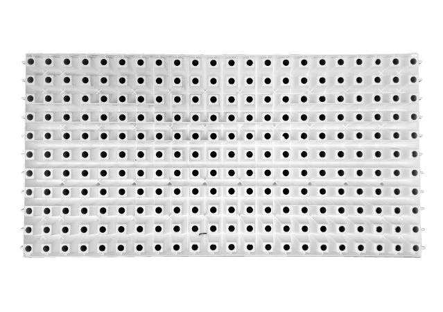 charola 242 cavidades rigida blanca