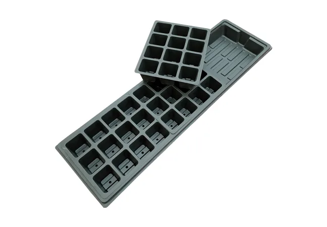 charola de germinación con domo base