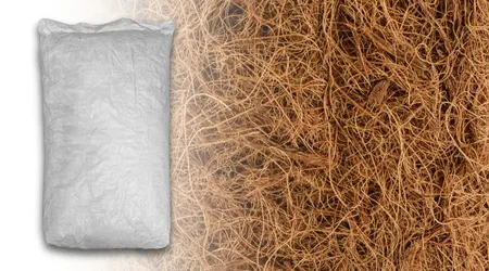 Costal de fibra de coco 70% fibra 30% polvillo 100 litros