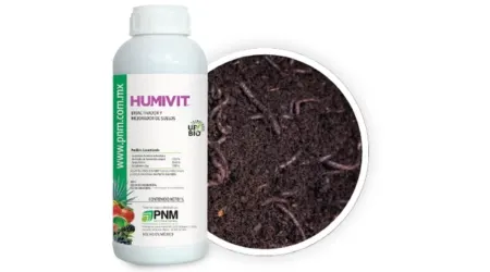 Humus de Lombriz Líquido Humivit 1L – Fertilizante Orgánico con Ácidos Húmicos Naturales