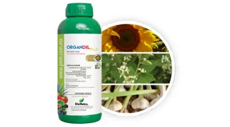Insecticida Orgánico con Ajo y Orégano Organ Oil – 1 Litro